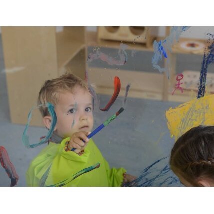 MASTERKIDZ Didžiulė medinė langinė tapybos molbertas 3 MASTERKIDZ Didžiulė medinė langinė tapybos molbertas 3
