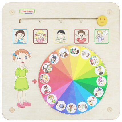 MASTERKIDZ Edukacinė lenta Emocijų mokymasis Emocijų valdymas Montessori 2
