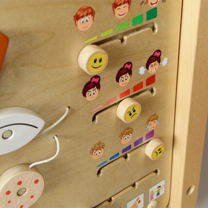 MASTERKIDZ edukacinė lenta Kaip jautiesi? Emocijų mokymasis Montessori 2 MASTERKIDZ edukacinė lenta Kaip jautiesi? Emocijų mokymasis Montessori 2