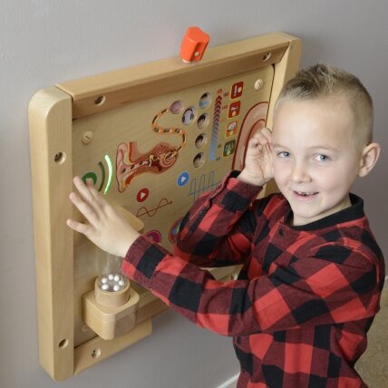 MASTERKIDZ Montessori edukacinė lenta – klausos pojūtis 2 MASTERKIDZ Montessori edukacinė lenta – klausos pojūtis 2