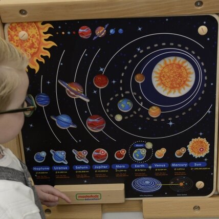 MASTERKIDZ Edukacinė lenta Saulės sistema 2 MASTERKIDZ Edukacinė lenta Saulės sistema 2