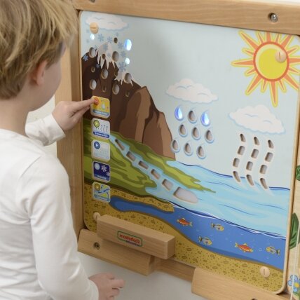 MASTERKIDZ Montessori edukacinė vandens apytakos lentelė 4