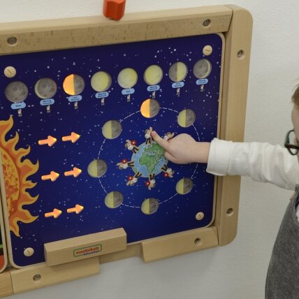 MASTERKIDZ Montessori edukacinė lentelė Mėnulio fazės 3