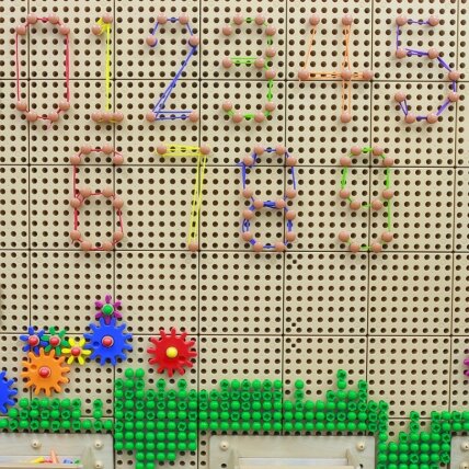 MASTERKIDZ Žiedelių ir virvelių rinkinys – STEM mokslinei-kūrybinei lentelei 6