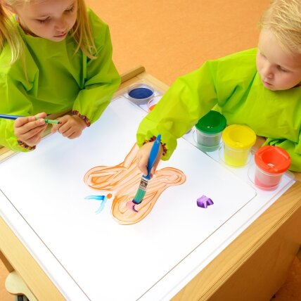 MASTERKIDZ Kvadratinis Montessori tapybos padėklas 3 MASTERKIDZ Kvadratinis Montessori tapybos padėklas 3
