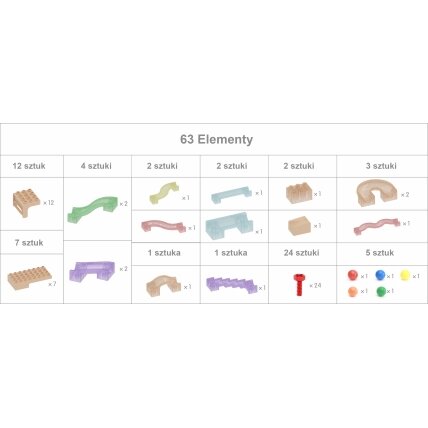 MASTERKIDZ Laisvai pastatoma kūrybinė STEM mokslinė lenta 166 x 125 + priedų rinkinys 13
