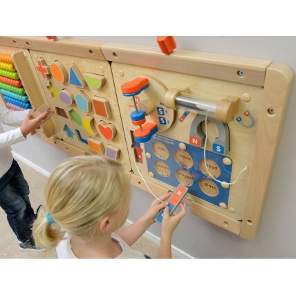 MASTERKIDZ Magnetinės traukos pažinimas – sieninė edukacinė lenta Flex Montessori 2