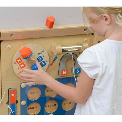 MASTERKIDZ Magnetinės traukos pažinimas – sieninė edukacinė lenta Flex Montessori 5