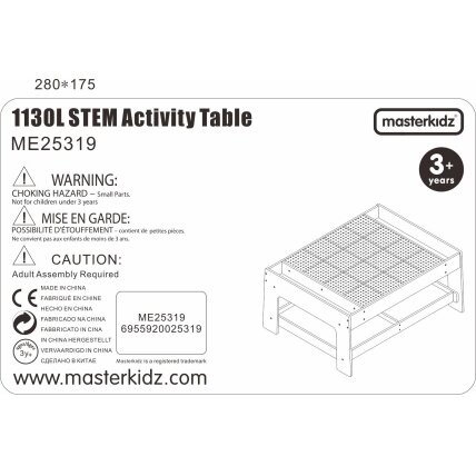 MASTERKIDZ Medinis edukacinis stalas + STEM WALL PRIEDAI + 135 kaladėlės 7 MASTERKIDZ Medinis edukacinis stalas + STEM WALL PRIEDAI + 135 kaladėlės 7