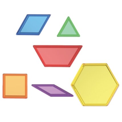 MASTERKIDZ Montessori Tangram Mozaikos kaladėlių rinkinys 140 el. 3