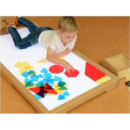MASTERKIDZ Pusiau permatomos geometrinės figūros 2 MASTERKIDZ Pusiau permatomos geometrinės figūros 2