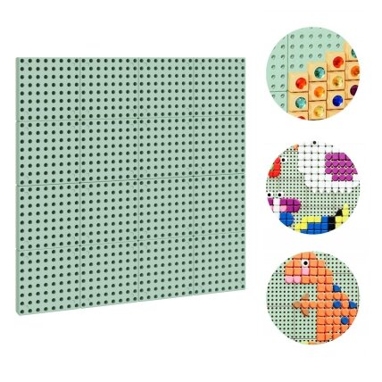 MASTERKIDZ sieninis skydas Mokomoji lenta Kūrybinė STEM lenta lauko naudojimui Outdoor + montavimo skydas 80 x 80 (cm)