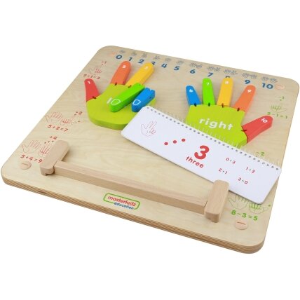 MASTERKIDZ Skaičiavimo mokymasis Sieninė sensorinė lenta Flex Montessori 4