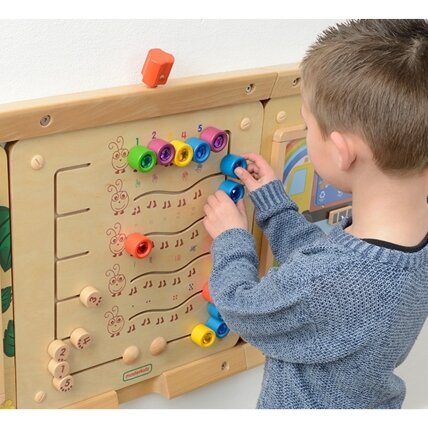 MASTERKIDZ Spalvoti vikšreliai – skaičių ir kiekių mokymasis – Montessori edukacinė sieninė lenta 4 MASTERKIDZ Spalvoti vikšreliai – skaičių ir kiekių mokymasis – Montessori edukacinė sieninė lenta 4