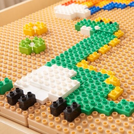 MASTERKIDZ STEM konstrukcinių kaladėlių rinkinys 135 vnt. 2