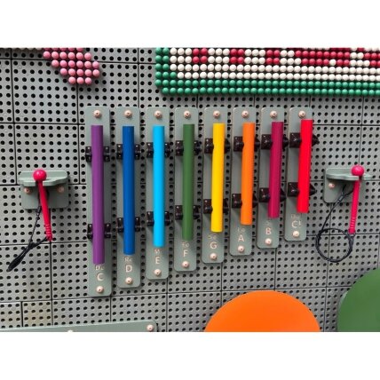 MASTERKIDZ Varpeliai Ksilofonas Muzikos instrumentas STEM lentos priedai 4