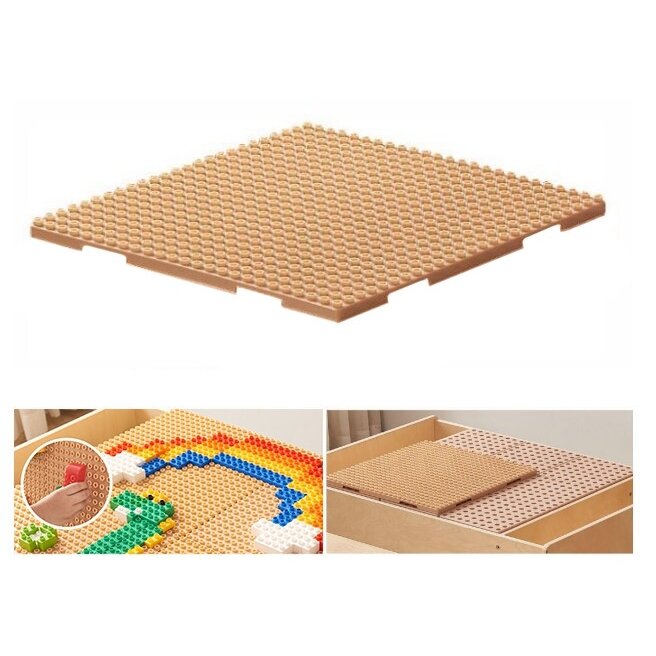 MASTERKIDZ Medinis edukacinis stalas + STEM WALL PRIEDAI + 135 kaladėlės 5