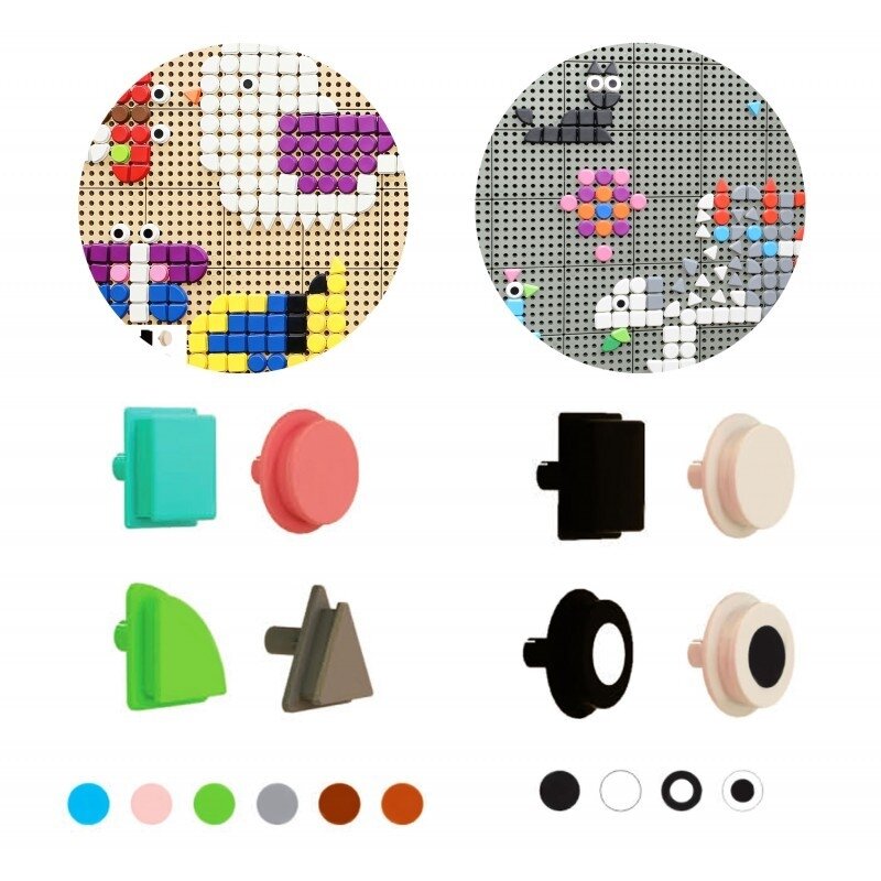 MASTERKIDZ Geometriniai lentų elementai 256 vnt. MASTERKIDZ Geometriniai lentų elementai 256 vnt.