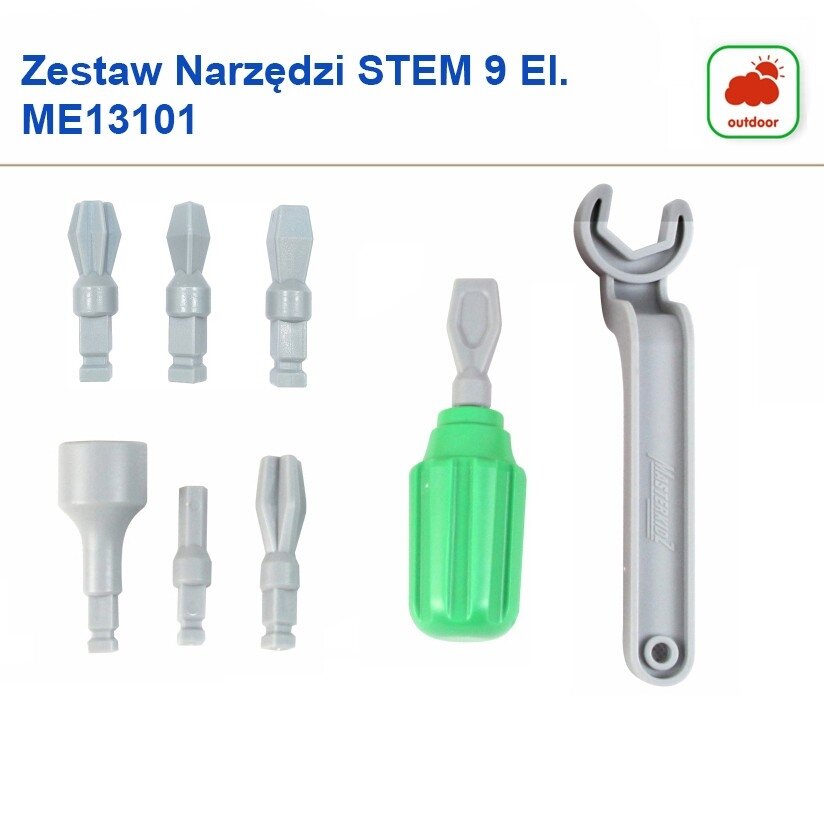 MASTERKIDZ STEM montavimo panelės + priedai XXL rinkinys 15