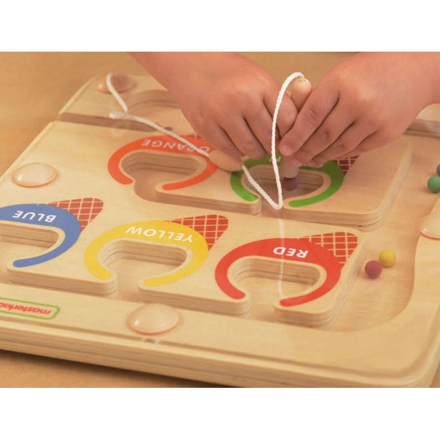 MASTERKIDZ Magnetinis labirintas spalvų rūšiuoklis EDU 9 MASTERKIDZ Magnetinis labirintas spalvų rūšiuoklis EDU 9