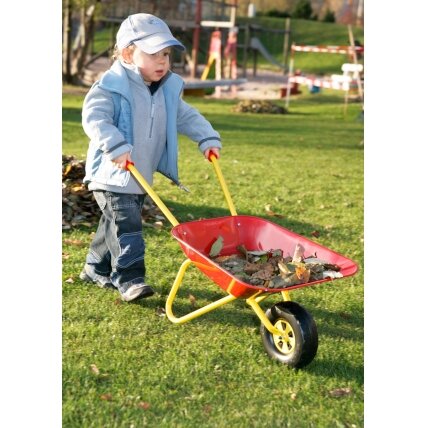 Vaikiška raudona metalinė karutė Rolly Toys 1 Vaikiška raudona metalinė karutė Rolly Toys 1