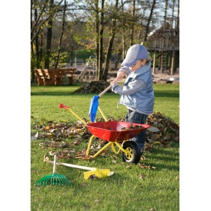 Vaikiška raudona metalinė karutė Rolly Toys 3 Vaikiška raudona metalinė karutė Rolly Toys 3
