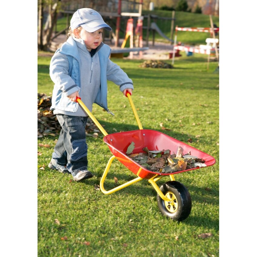 Vaikiška raudona metalinė karutė Rolly Toys 1
