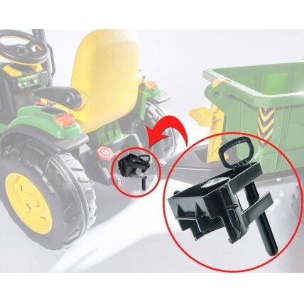 Rolly Toys adapteris Peg Perego akumuliatoriniams traktoriams 2