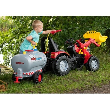 Rolly Toys rollyTrailer cisternos priekaba su purkštuvu ir pompa 3
