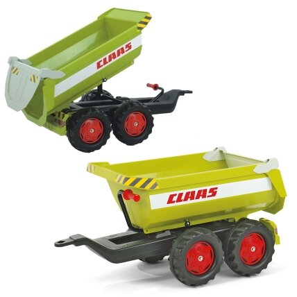 Rolly Toys rollyTrailer Halfpipe CLAAS savivartė priekaba Rolly Toys rollyTrailer Halfpipe CLAAS savivartė priekaba
