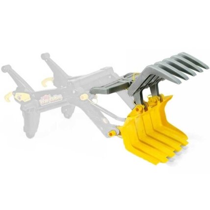 Rolly Toys Šaukštas traktoriui, griebtuvas medienos krovimui 3