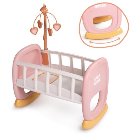 SMOBY Baby Nurse lopšys su karusele 5 SMOBY Baby Nurse lopšys su karusele 5
