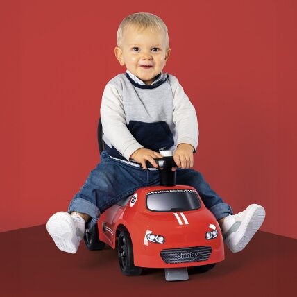Smoby Raudonas ežiukas su garso signalu Ride-On 4