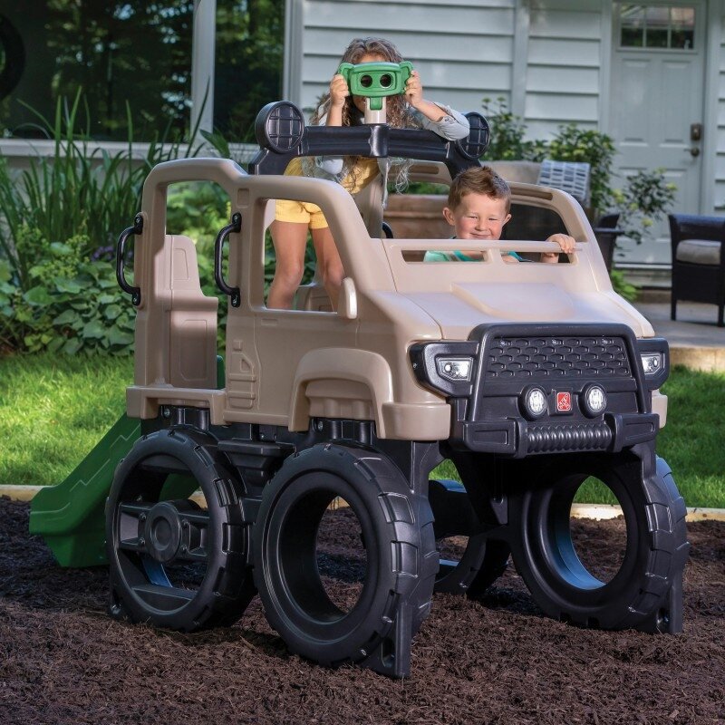 STEP2 Safari Truck žaidimų aikštelė su čiuožykla 1