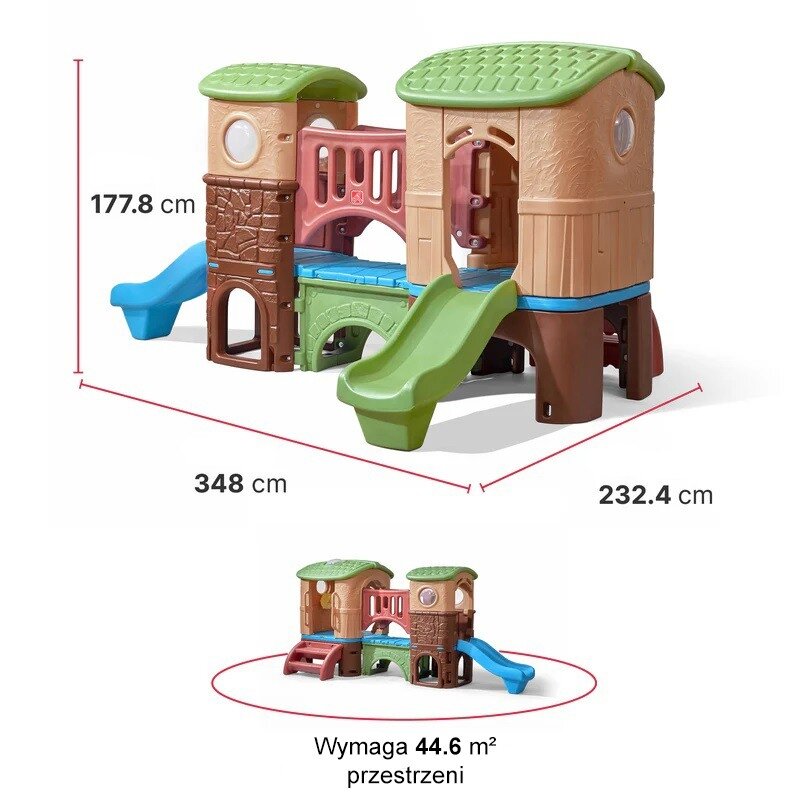 STEP2 Žaidimų aikštelė Tiltas su tuneliu ir čiuožykla 5 STEP2 Žaidimų aikštelė Tiltas su tuneliu ir čiuožykla 5