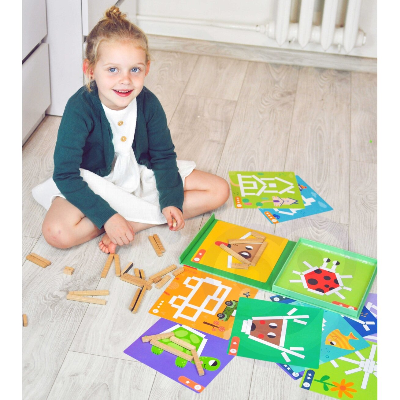 TOOKY TOY Dėlionė Loginis žaidimas Galvosūkiai Magnetinės kaladėlės vaikams 49 el. 1 TOOKY TOY Dėlionė Loginis žaidimas Galvosūkiai Magnetinės kaladėlės vaikams 49 el. 1