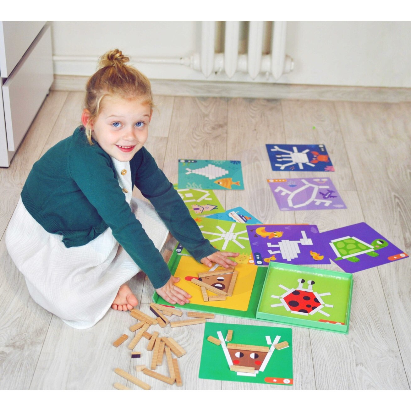 TOOKY TOY Dėlionė Loginis žaidimas Galvosūkiai Magnetinės kaladėlės vaikams 49 el. 2 TOOKY TOY Dėlionė Loginis žaidimas Galvosūkiai Magnetinės kaladėlės vaikams 49 el. 2