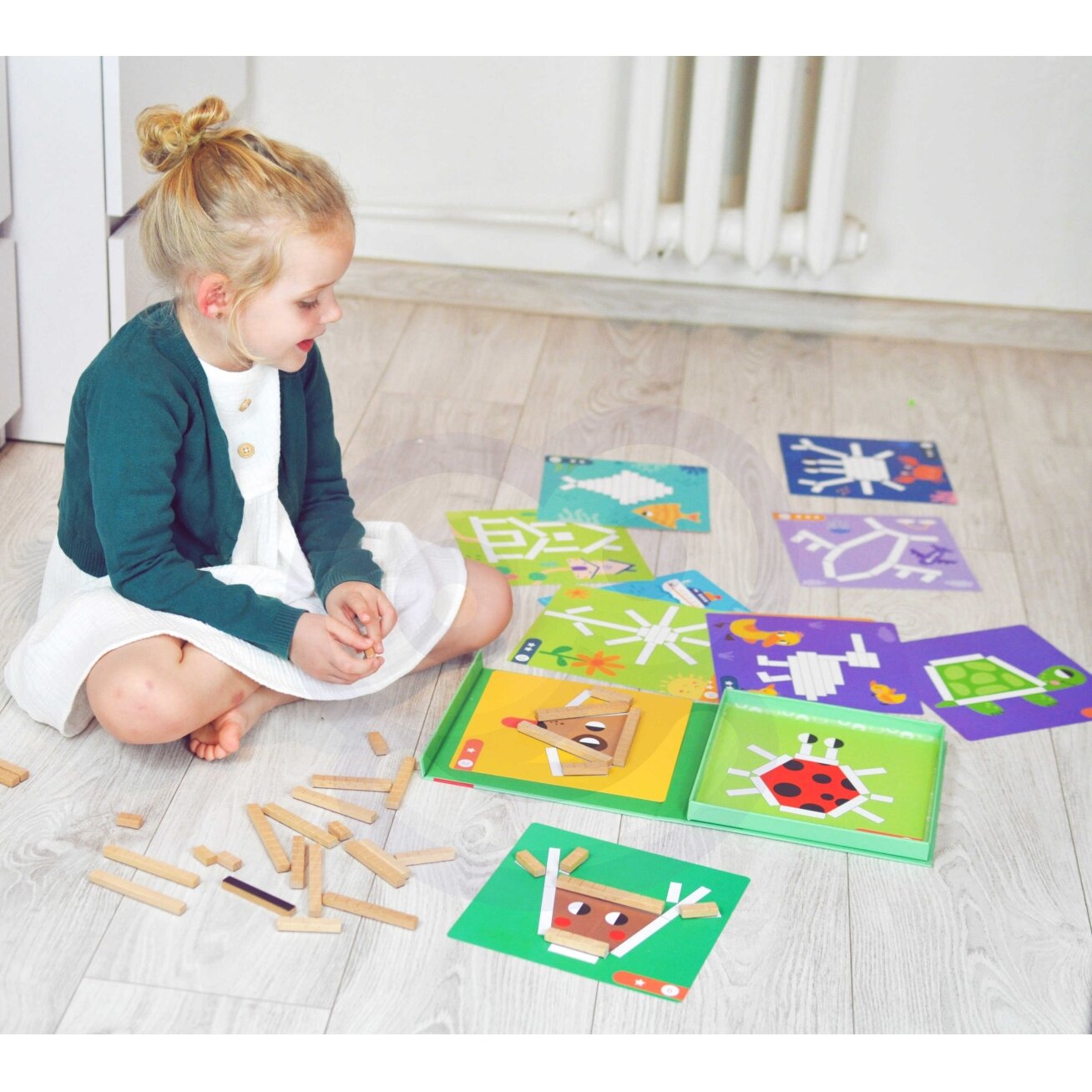 TOOKY TOY Dėlionė Loginis žaidimas Galvosūkiai Magnetinės kaladėlės vaikams 49 el. 3 TOOKY TOY Dėlionė Loginis žaidimas Galvosūkiai Magnetinės kaladėlės vaikams 49 el. 3