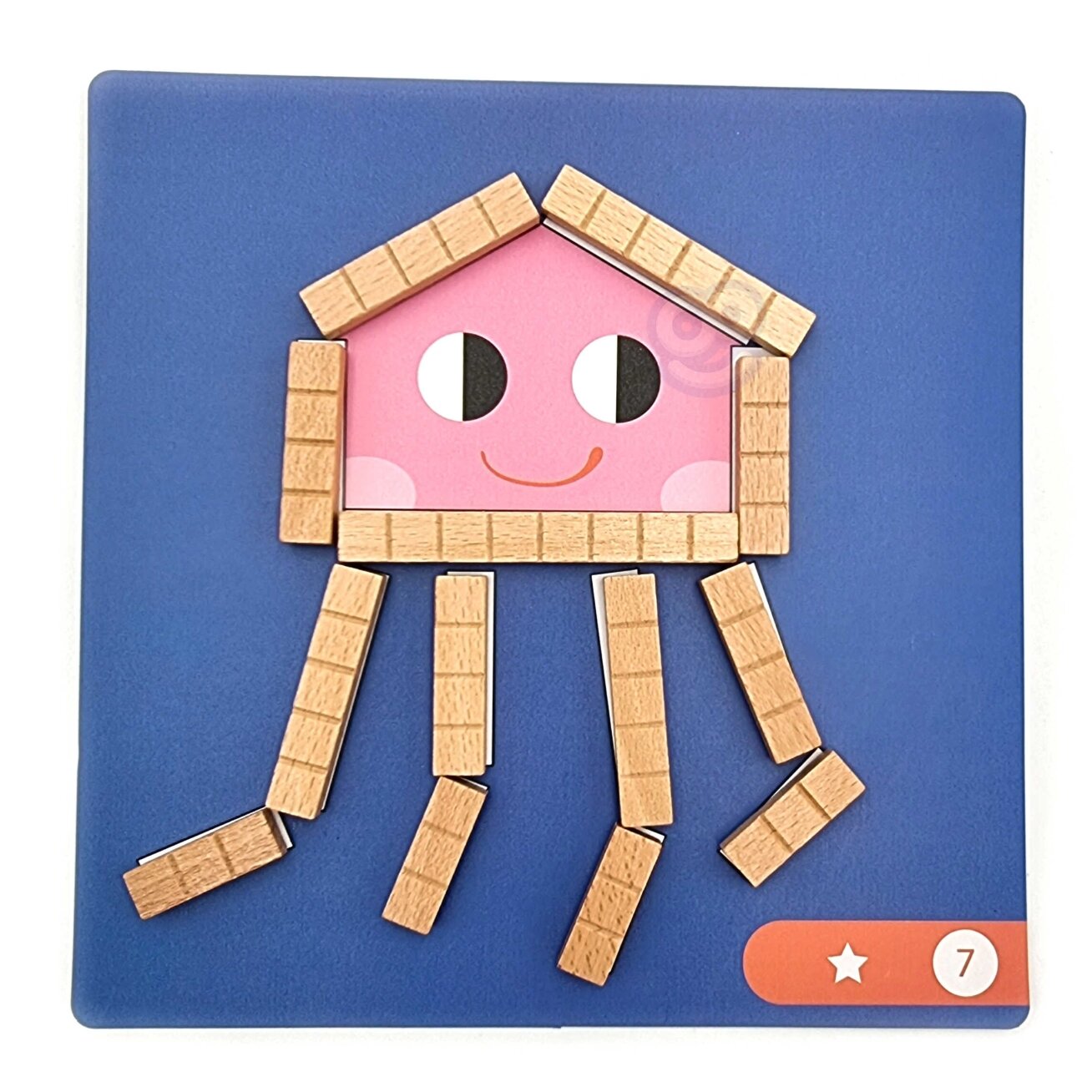 TOOKY TOY Dėlionė Loginis žaidimas Galvosūkiai Magnetinės kaladėlės vaikams 49 el. 9 TOOKY TOY Dėlionė Loginis žaidimas Galvosūkiai Magnetinės kaladėlės vaikams 49 el. 9