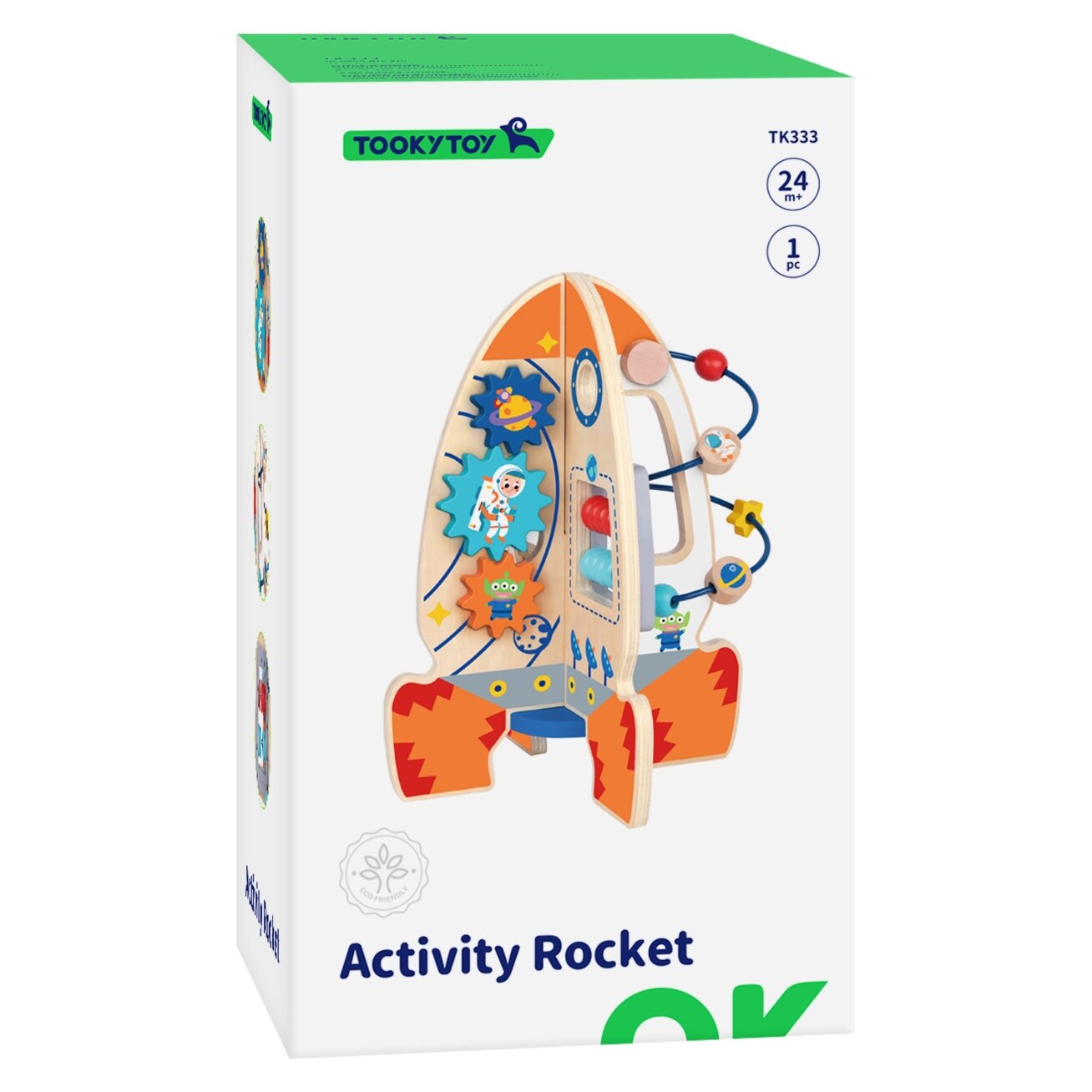 Tooky Toy Didelė medinė daugiafunkcė edukacinė raketa 9 Tooky Toy Didelė medinė daugiafunkcė edukacinė raketa 9