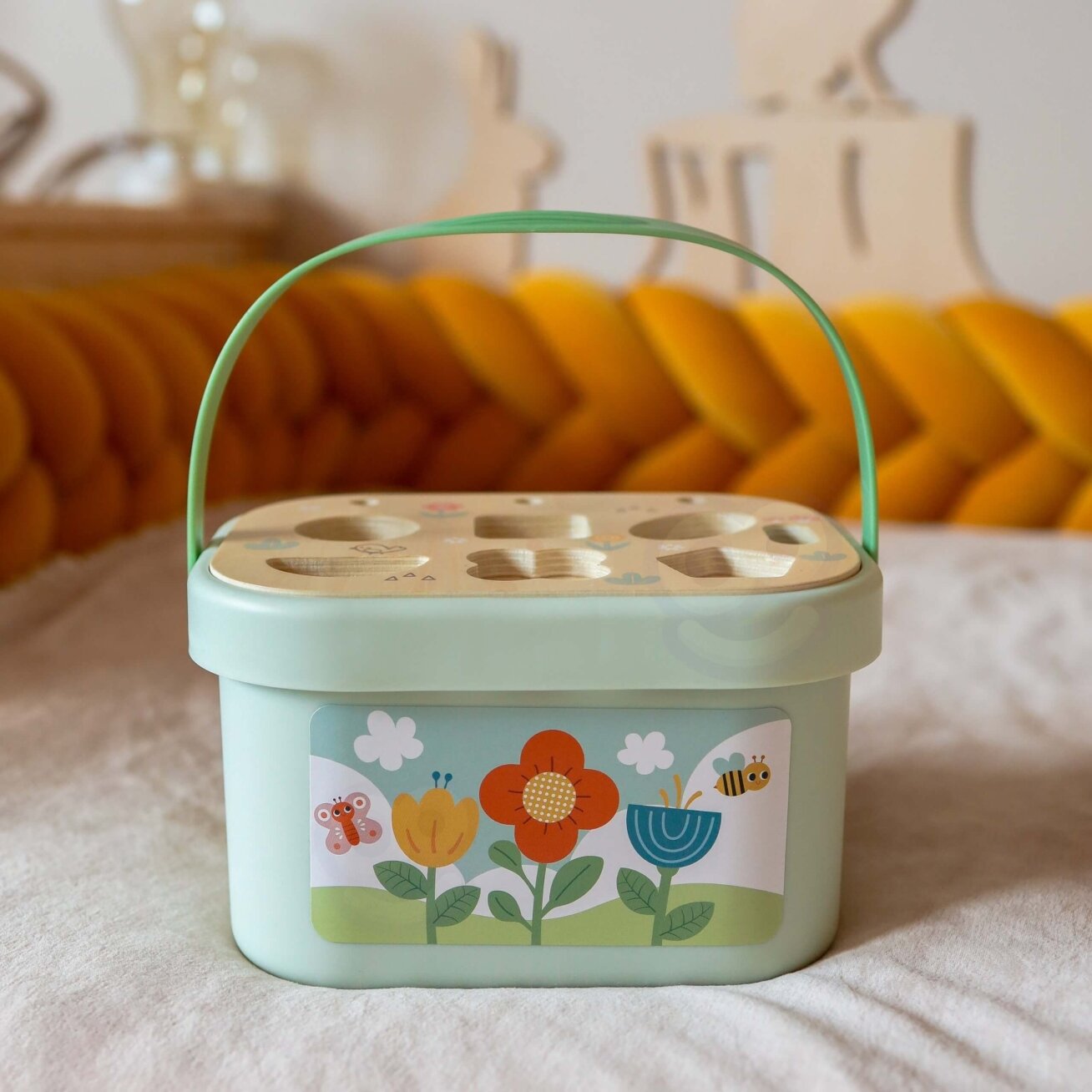 TOOKY TOY Edukacinė dėžutė 5in1 Magiškas sodas Montessori 8