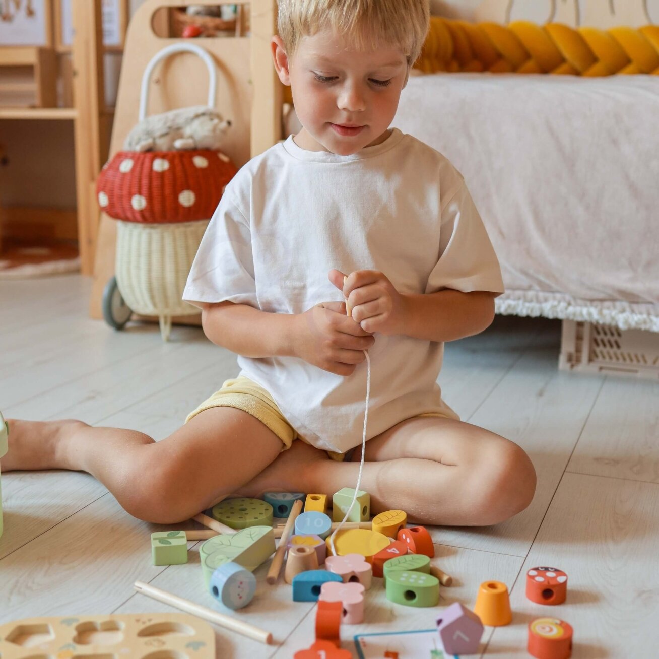TOOKY TOY Edukacinė dėžutė 5in1 Magiškas sodas Montessori 7