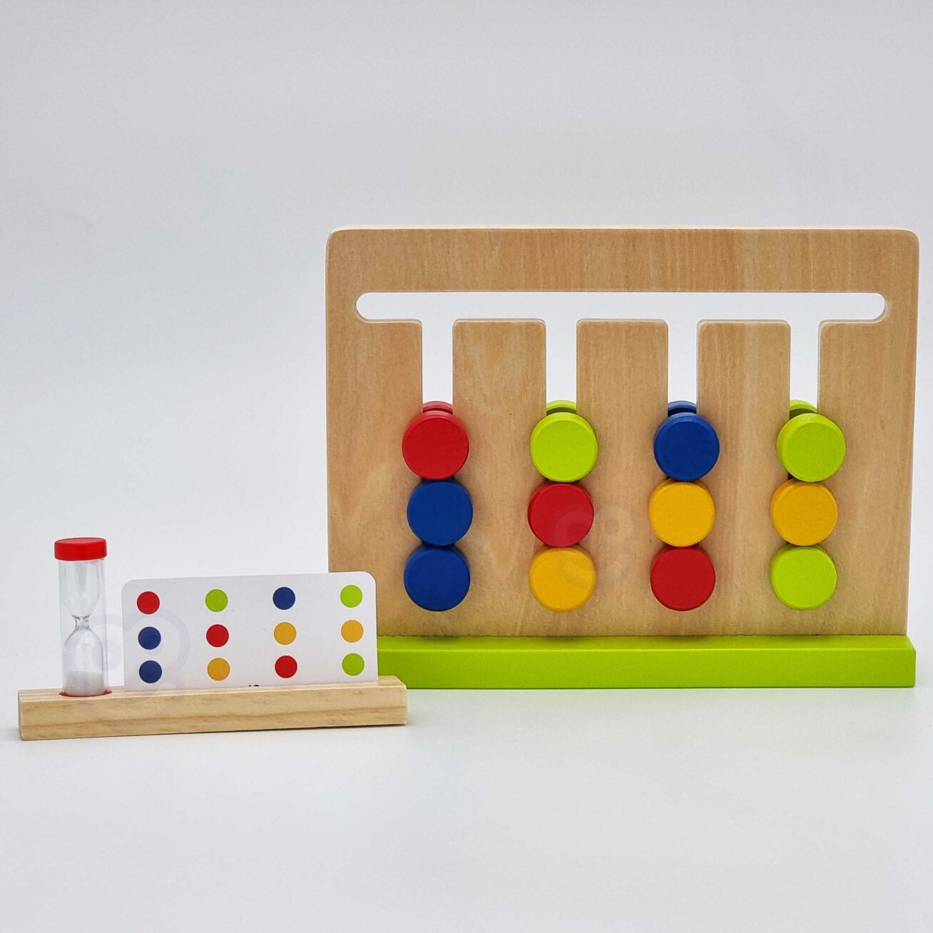 TOOKY TOY Loginis žaidimas – užduočių dėlionė laikui, spalvos, 30 raštų, 18 el. 3 TOOKY TOY Loginis žaidimas – užduočių dėlionė laikui, spalvos, 30 raštų, 18 el. 3