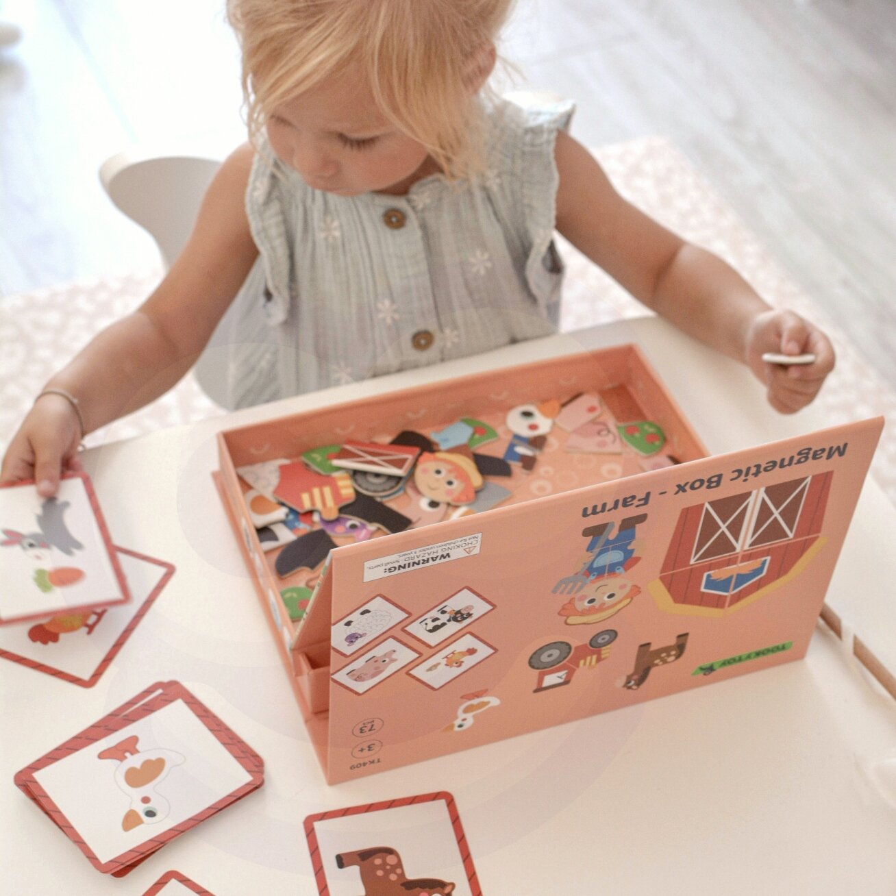 TOOKY TOY Magnetinė dėlionė Ūkis Puzzle 1