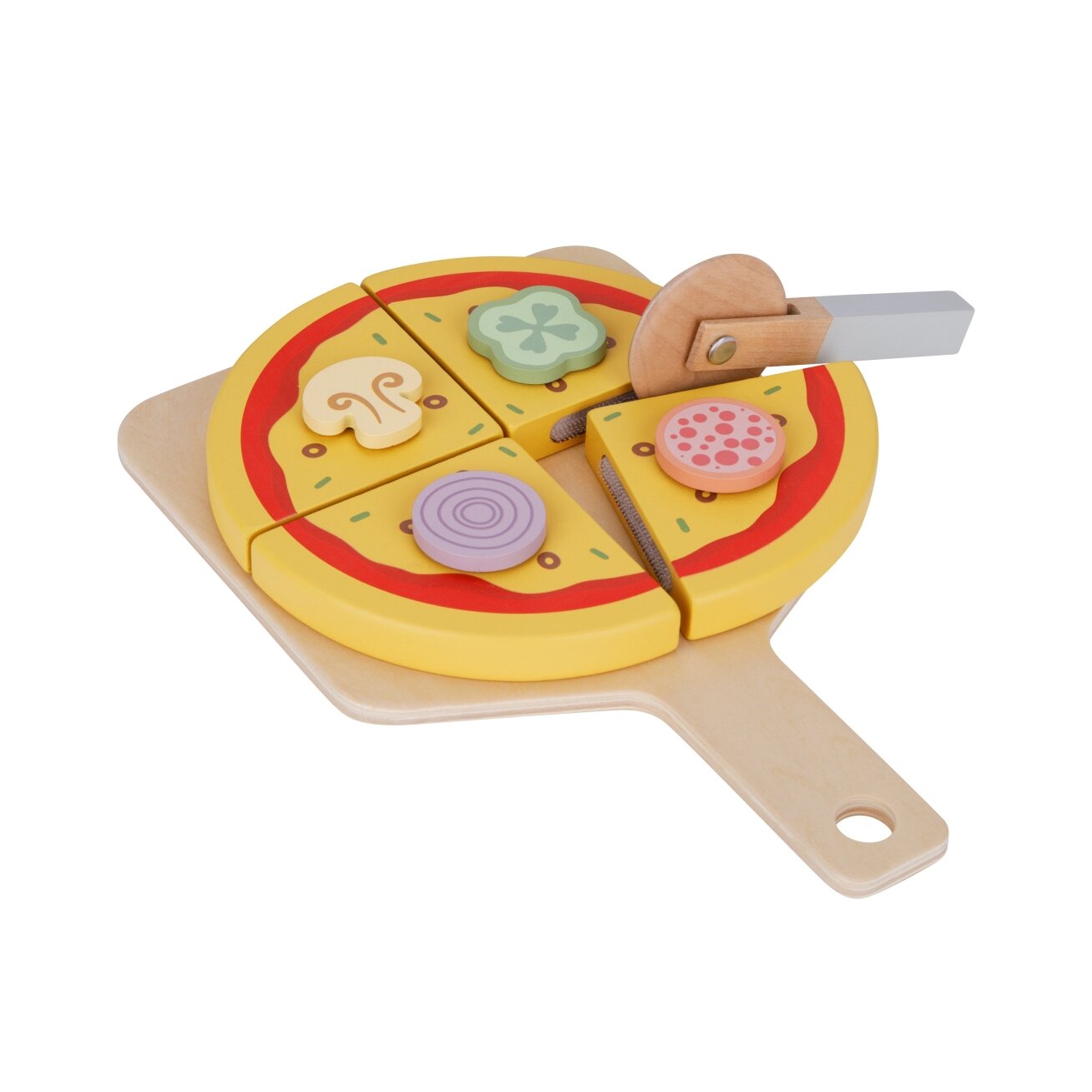 TOOKY TOY picerija Medinė picos krosnis Priedai 9