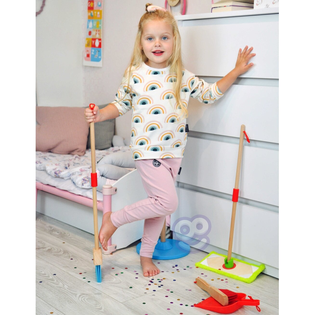 TOOKY TOY Medinis valymo rinkinys vaikams 6 el. 1