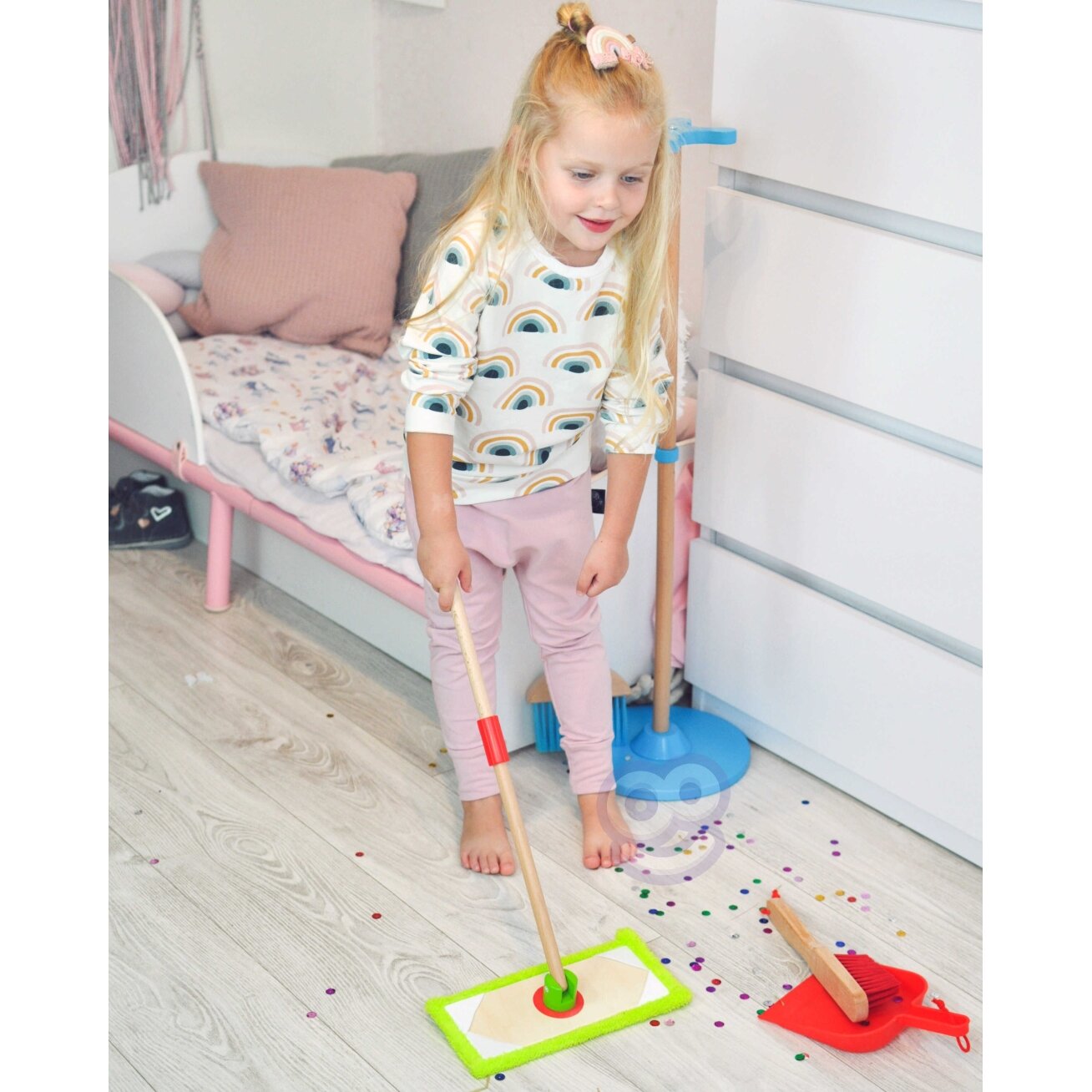 TOOKY TOY Medinis valymo rinkinys vaikams 6 el. 5 TOOKY TOY Medinis valymo rinkinys vaikams 6 el. 5