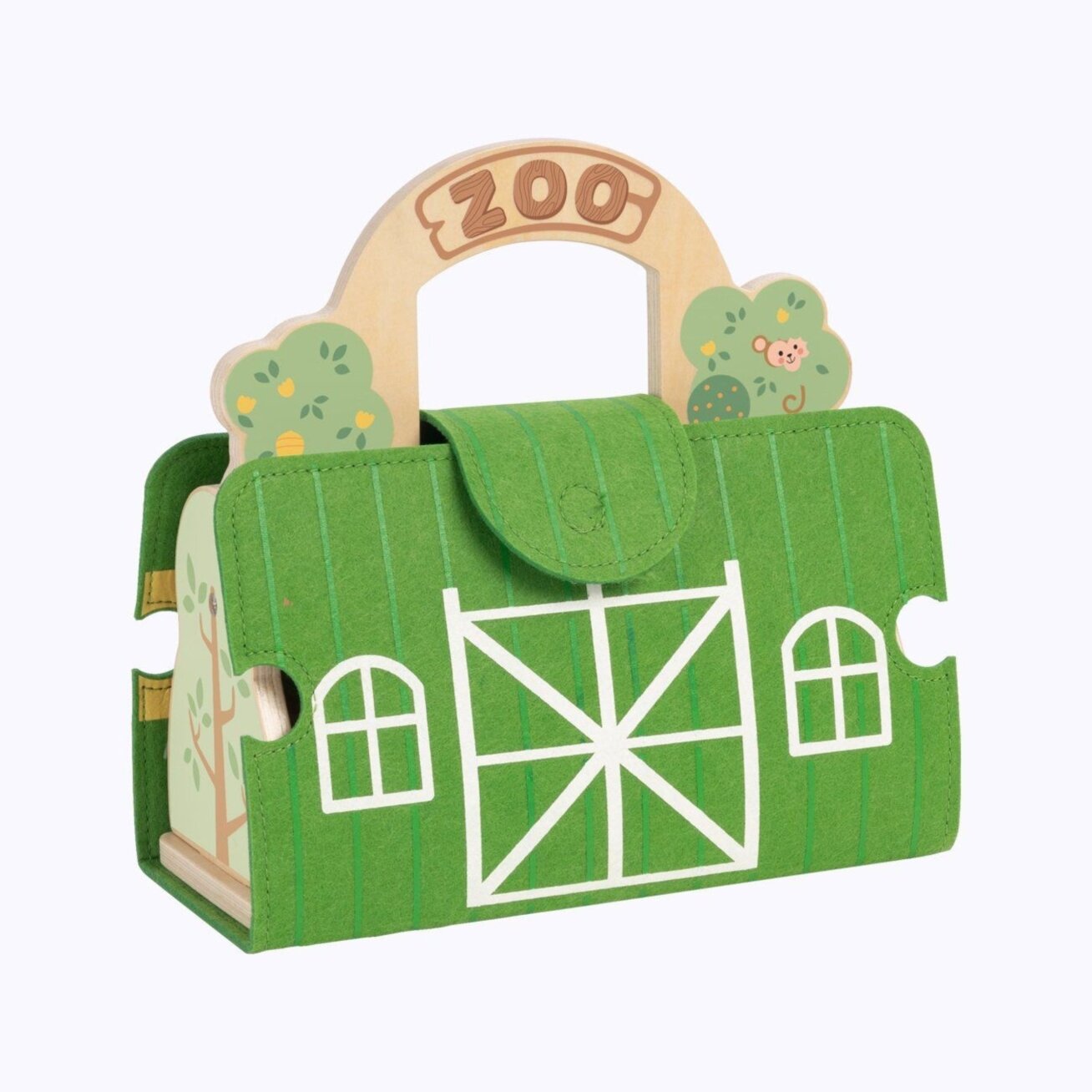 TOOKY TOY Mini ZOO rinkinys Nešiojamas rinkinys krepšys gyvūnai 14 TOOKY TOY Mini ZOO rinkinys Nešiojamas rinkinys krepšys gyvūnai 14