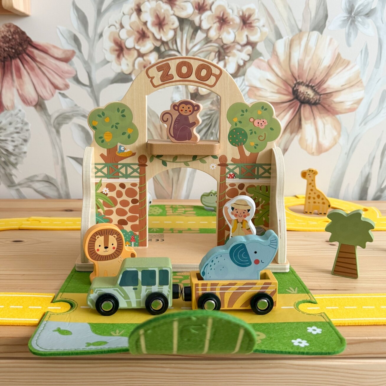 TOOKY TOY Mini ZOO rinkinys Nešiojamas rinkinys krepšys gyvūnai 7 TOOKY TOY Mini ZOO rinkinys Nešiojamas rinkinys krepšys gyvūnai 7