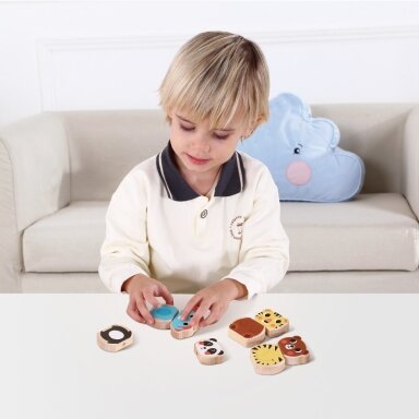 TOOKY TOY Box Dėžutė XXL Montessori edukacinė 7in1 sensorinė 19-21 mėn.